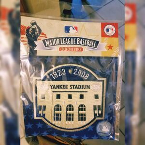 Major League baseball collectors patch